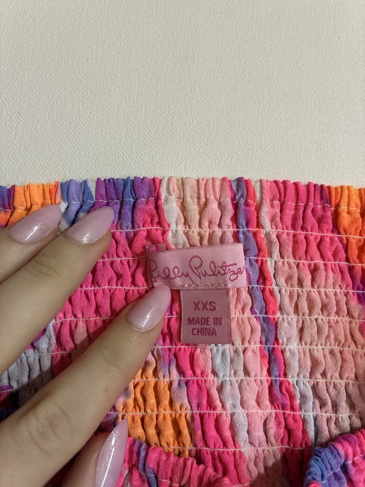 Falda para mujer Lilly Pulitzer estampado floral cintura elástica talla XXS Foto 3 de 3