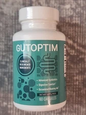 Gutoptim Advanced Gut Health Pills to Support Digestion & Bloating 60ct, New