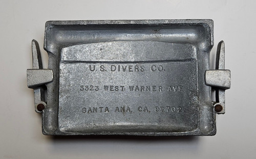 Vintage U.S Divers Co. Large 6 LB Divers Diving Belt Weight Lead Mold