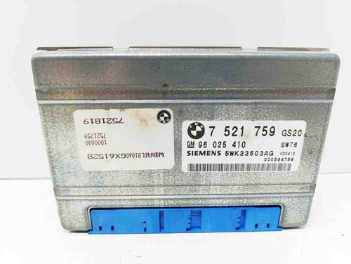 BMW 5 E39 Getriebesteuergerät 7521759 2.93 Diesel 120kw 2001 31388781