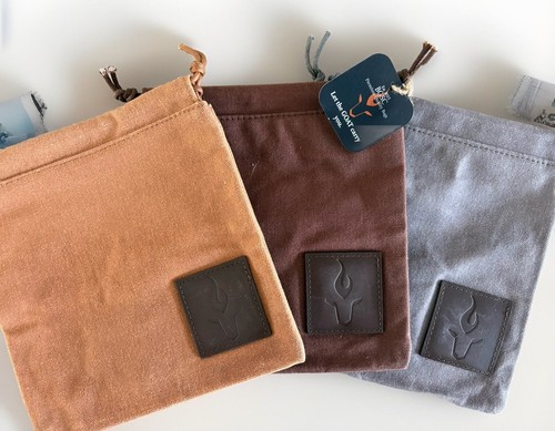 Goat Golf Waxed Canvas Ball/Tee Pouch by BGSC - Picture 1 of 5
