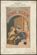 J. B. Pace Tobacco Company Home Again brand Plug or Chewing Tobacco, Smoking