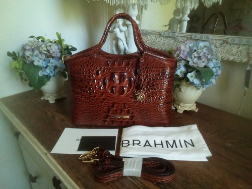 NEU BRAHMIN PECAN MELBOURNE ELAINE HANDTASCHE