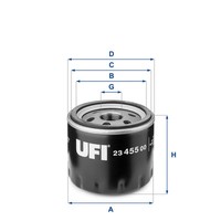 Ufi 23.455.00 ÖLfilter FüR Fiat Alfa Lancia