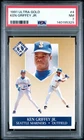 140195329 Ken Griffey Jr 1991 Fleer Ultra #4 Team Ultra Gold PSA 7