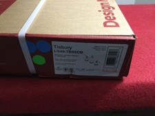 Pfister Tisbury LG49-TB0SDB Widespread Bathroom Faucet,Matte Black NEW