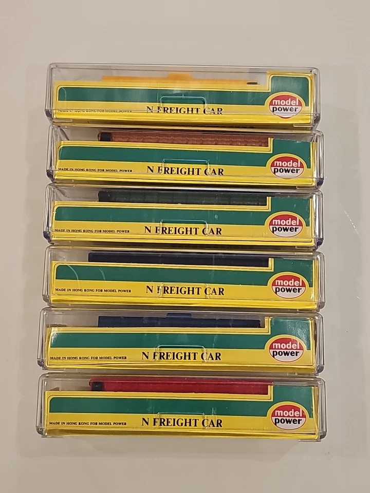 Model Power N Scale Lot Of 6 Freight Cars - Image 2 of 4
