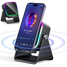 Wireless Induction Speaker 5-in-1 Bluetooth Speaker With Phone Stand Holder