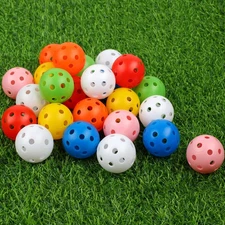 Joyberg Practice Golf Balls 24 Pack, 42mm Plastic Golf Balls, Practice Golf B...