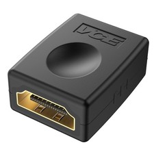 VCE HDMI Coupler Female to 0.9 x 0.48 x 1.15 inches, Black