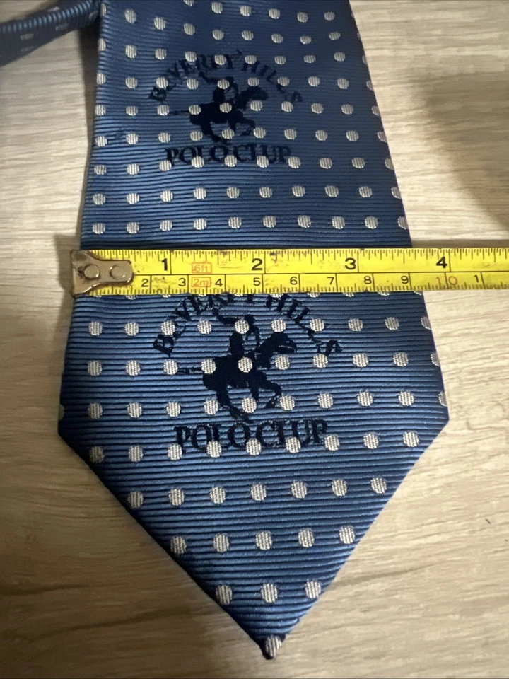 Beverly Hills Polo Club Corbata Azul Foto 3 de 3