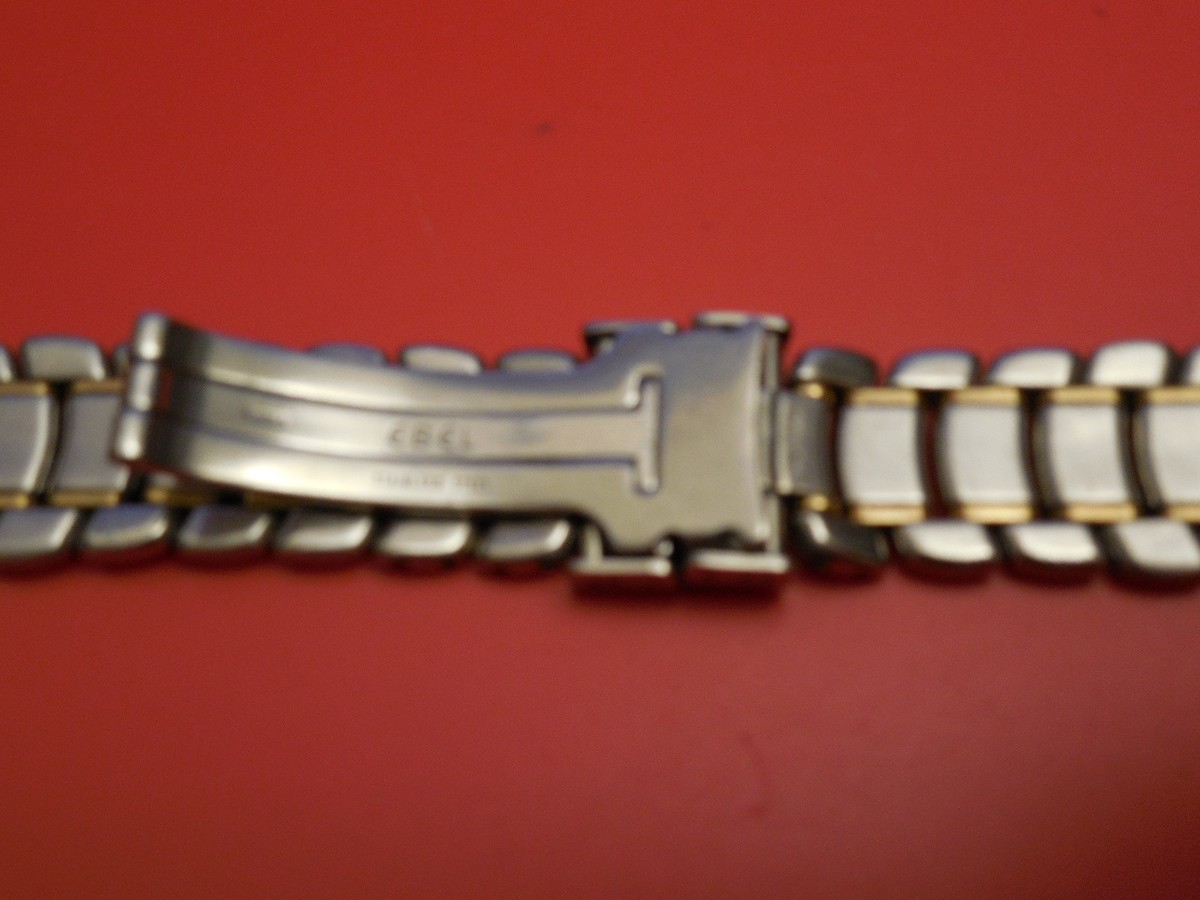 Bracciale Acciaio EBEL 1911 22mm &ndash; Modello 6524CH Vintage Per Chrono Le Modulor