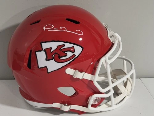 Patrick Mahomes Signed Autograph Kansas City Chiefs FullSize Replica Helmet JSA