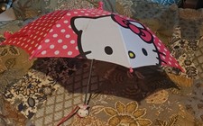 Sanrio Hello Kitty Childs Umbrella 2013 Pink Polka Dot