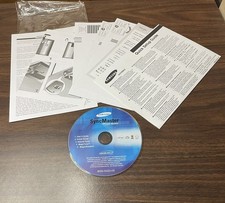 Samsung SyncMaster TFT-LCD Monitor User Guide/Driver Installation CD Paperwork
