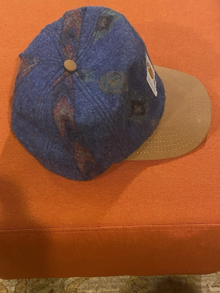 Винтажная бейсболка 90-х Carhartt Aztec Southwest Blanket СДЕЛАНА В США - Изображение 2 из 4