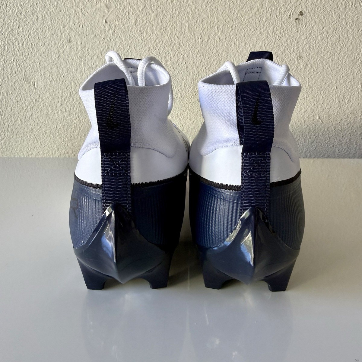 Nike Vapor Edge Pro 360 2 TB White Navy Football Cleats FN7759-110 Men\'s Size 10 Nike Vapor Edge Pro 360 2 Mens Size 13 Promo White Football  main image 4