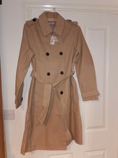Cath Kidston Brand New Trench Coat Uk 14 Bnwt Rrp £120