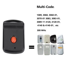 3089 Multi-Code multicode 308911 mcs308911 300mhz 1 button remote