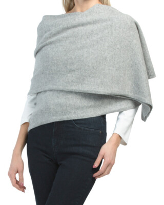 100% CASHMERE TRAVEL WRAP BLANKET | eBay