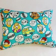 Kids Pillow Scooby Doo Accent Throw Pillow 10" x 14" USA Made