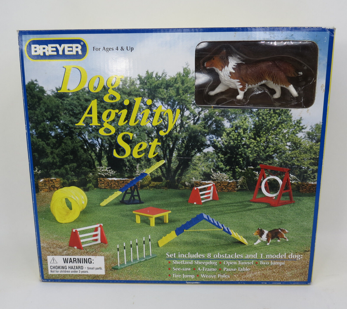 アジリティ　フィギア BREYER Dog Agility Set Breyer Dog Agility Play Set | eBay