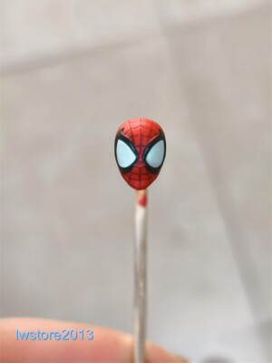 1:6 1:12 1:18 Comics Spider-man Head Sculpt For 12'' 6'' 3.75'' Male Figure Body