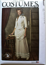 MCCALLS PATTERN 8397 TOP SKIRT HISTORY COSTUMES MISSES SIZES 8 10 12 14 16 UNCUT