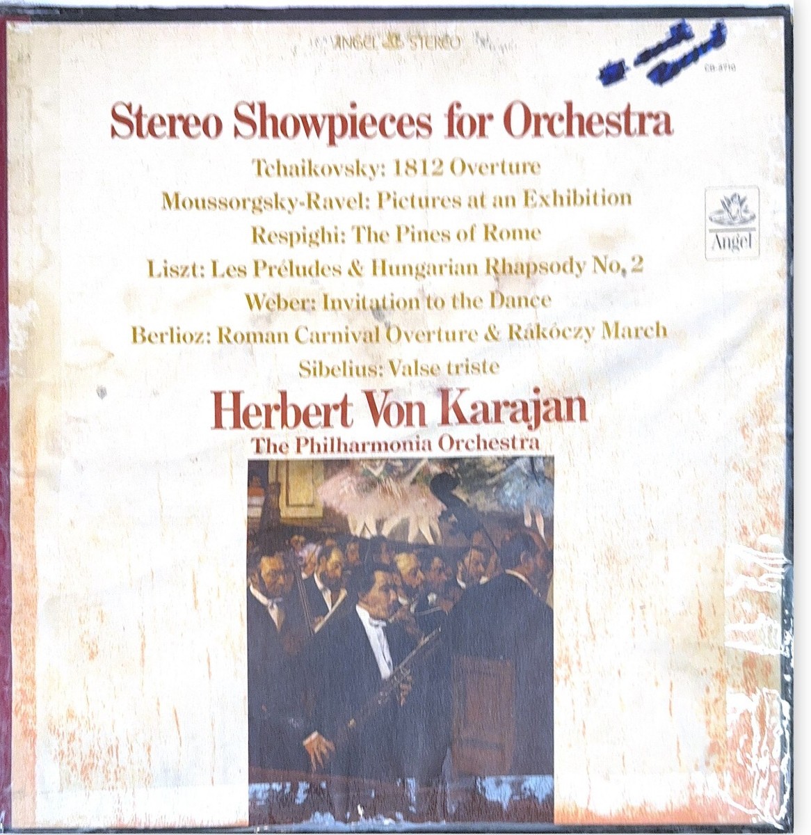 Herbert Von Karajan - Stereo Showpieces For Orchestra 3 lp Box