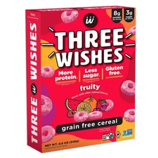 Three Wishes Grain Free Cereal, Fruity, Gluten-Free...