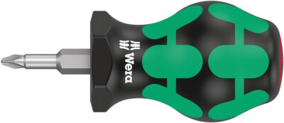 Wera 008850, 350 PH Phillips-Head Stubby/Carburetor Screwdriver, PH 1 x 25 mm