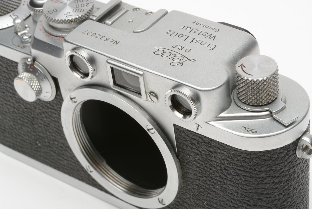 Leica IIIf 35mm rangefinder camera red dial, works great! | eBay