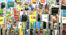 Original Gameboy Instruction Booklet Manual You Choose