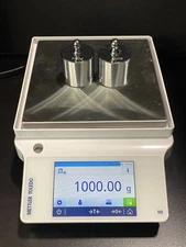 Mettler Toledo Precision Balance 1200 g Max Load 0.01 g Readability