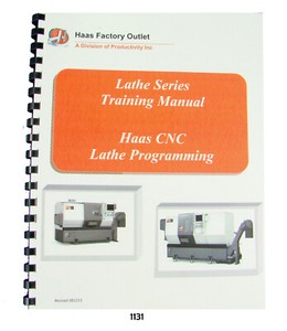 Haas CNC Lathe SL Series Programming Training Manual #1131 | eBay
