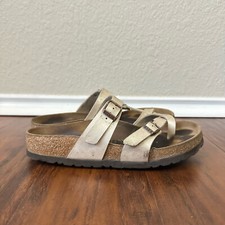 BIRKENSTOCK Mayari Sandals Womens EU 36 US 5-5.5 Birko-Flor Graceful Pearl White