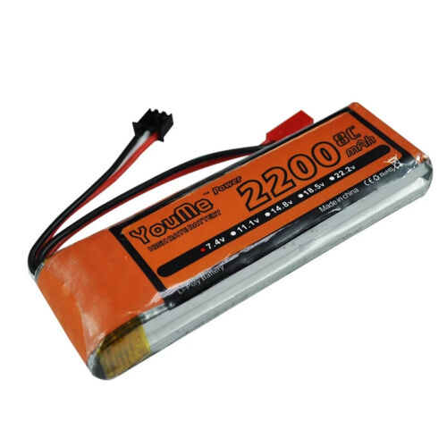 YouMe RC Battery 2200mah JST 7.4V 8C - Picture 3 of 3