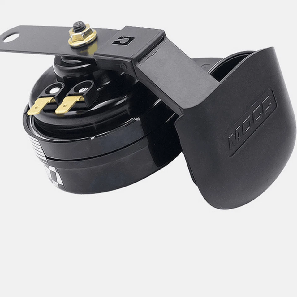 Bocina fuerte negra para motocicleta Honda Shadow VT ACE Aero Spirit VLX 600 750 1100 Foto 3 de 4