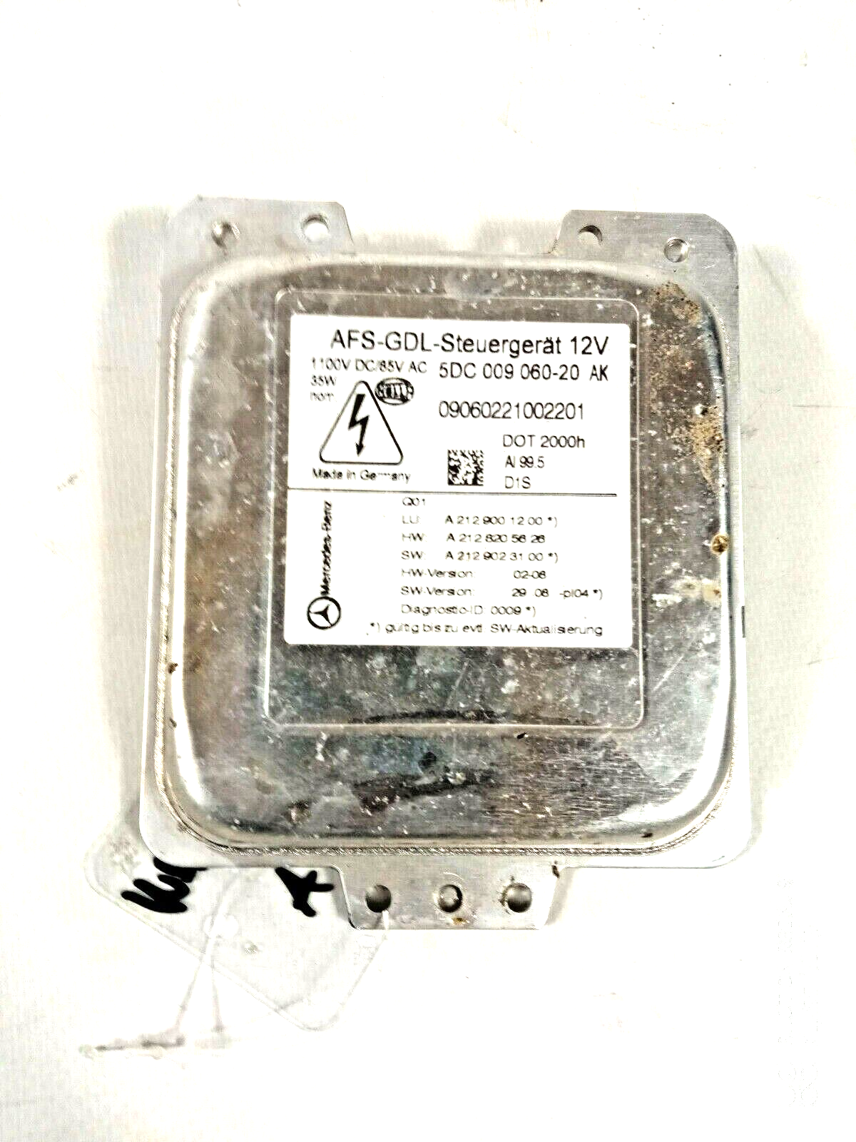 Ballast Xenon Mercedes class E 220 cdi W212 A2129001200 eBay