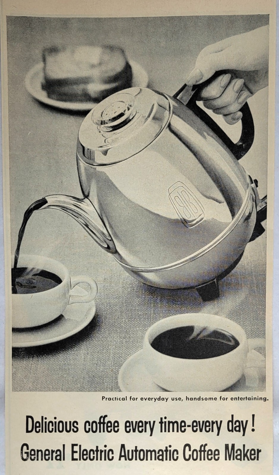 2 To 9 Cups Print Ad 5 X 13"