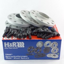 H&R Spurverbreiterung VA+HA ABE f�r BMW 20/30mm silber/SW