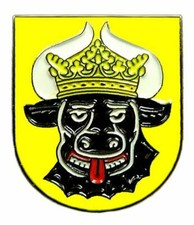 Pin Mecklenburg Ochsenkopf Wappen Anstecker Anstecknadel