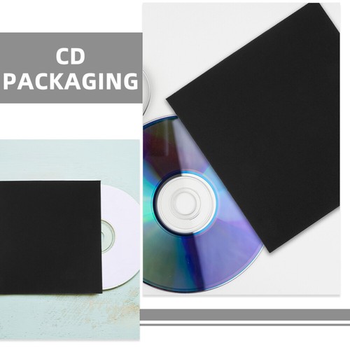 10 Pcs CD Bag Carrying Case Dvd Holder Travel Paper Storage Envelope - Afbeelding 7 van 12