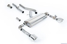 Milltek Auspuffanlage 3 Zoll GT139 poliert für Hyundai Kona N (OS) 2.0N 280PS