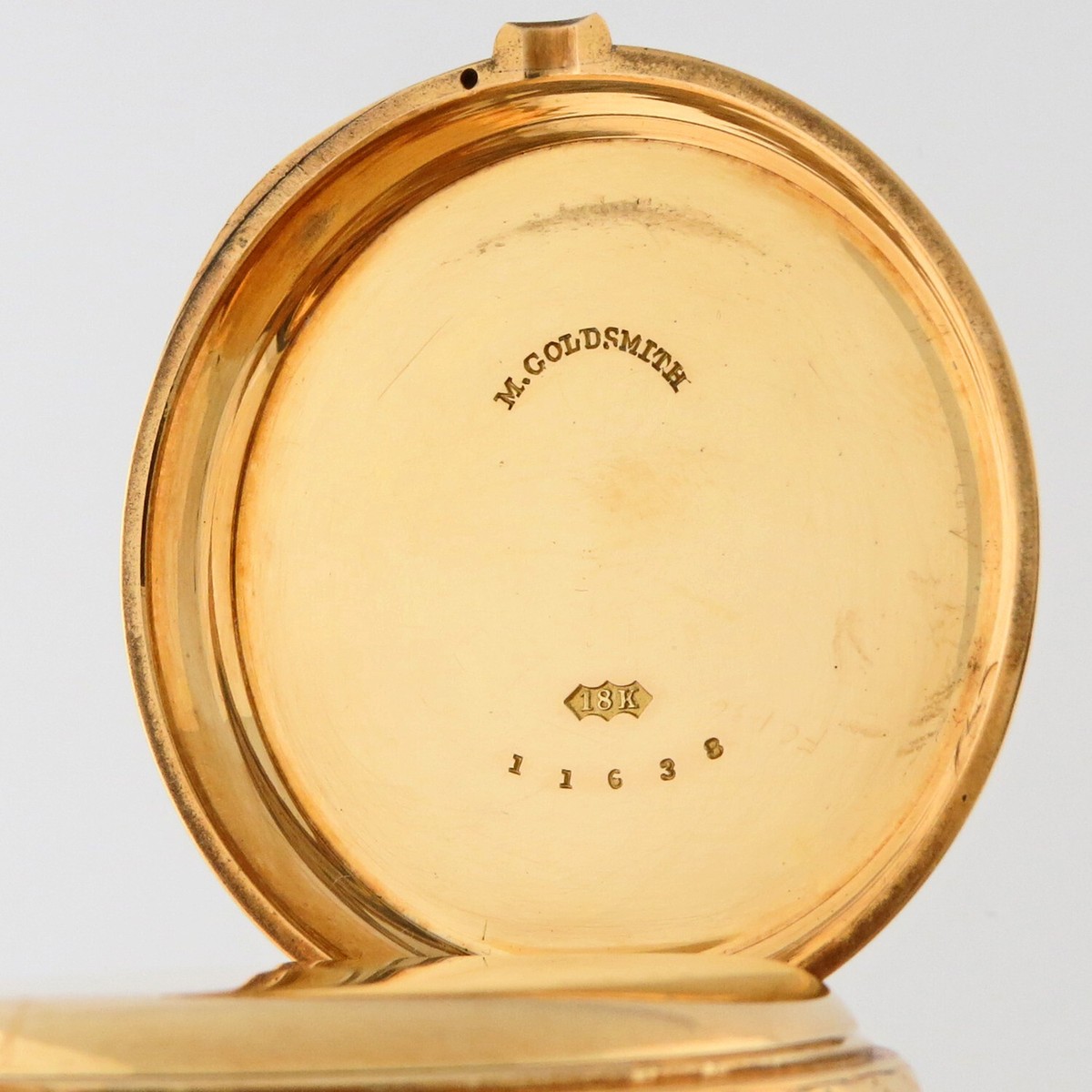 A. Lange & Sohne Quality 1A 18K Gold OF Nickle Movement Pocket