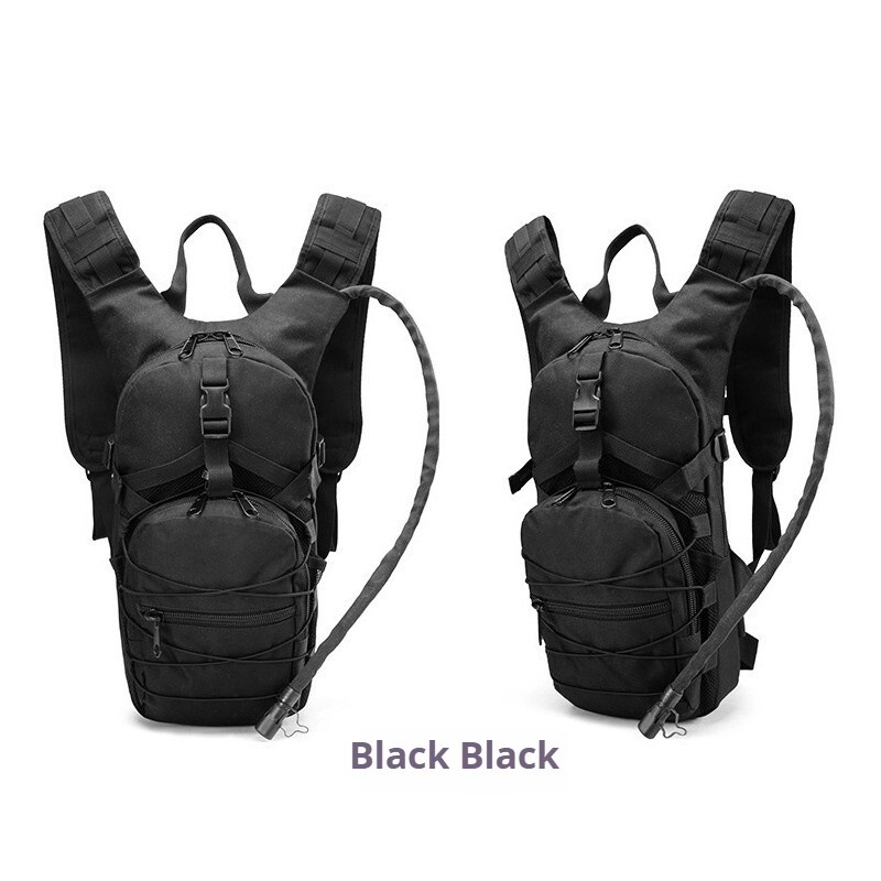 BINGOX Tactical Molle Hydration Pack Backpack with 3L TPU Water Bladder ...