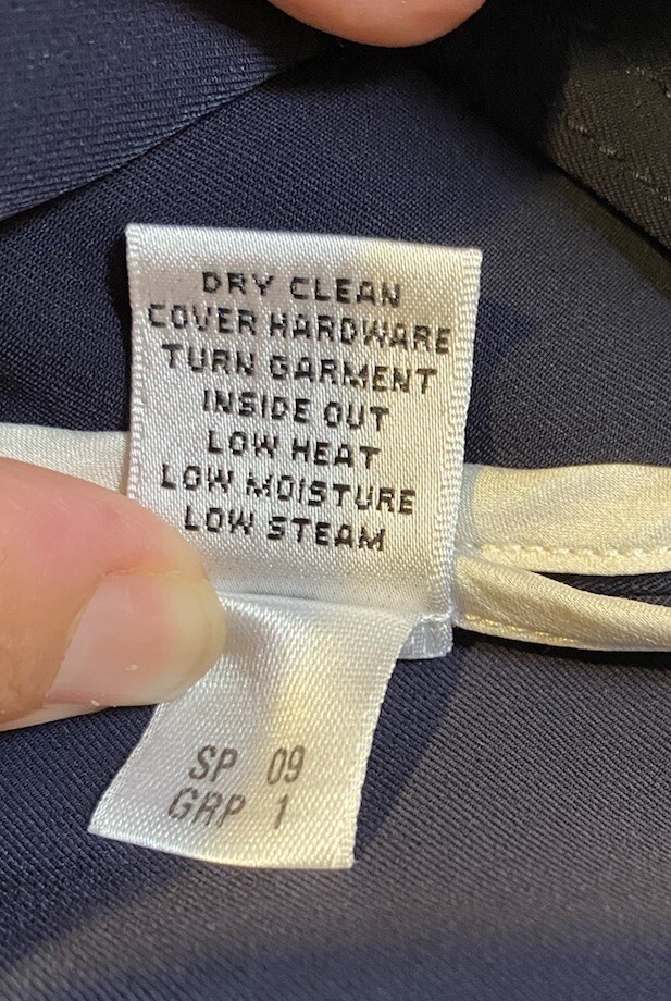 St. John - Lightweight Navy Blue Jacket Button/Sn… - image 13