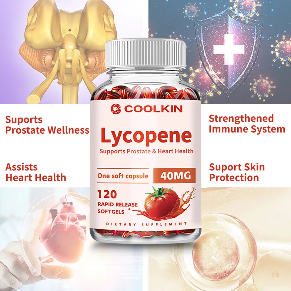 Lycopin 40 mg - Haut- und Herzgesundheit, Prostataunterstützung - Bild 4 von 4