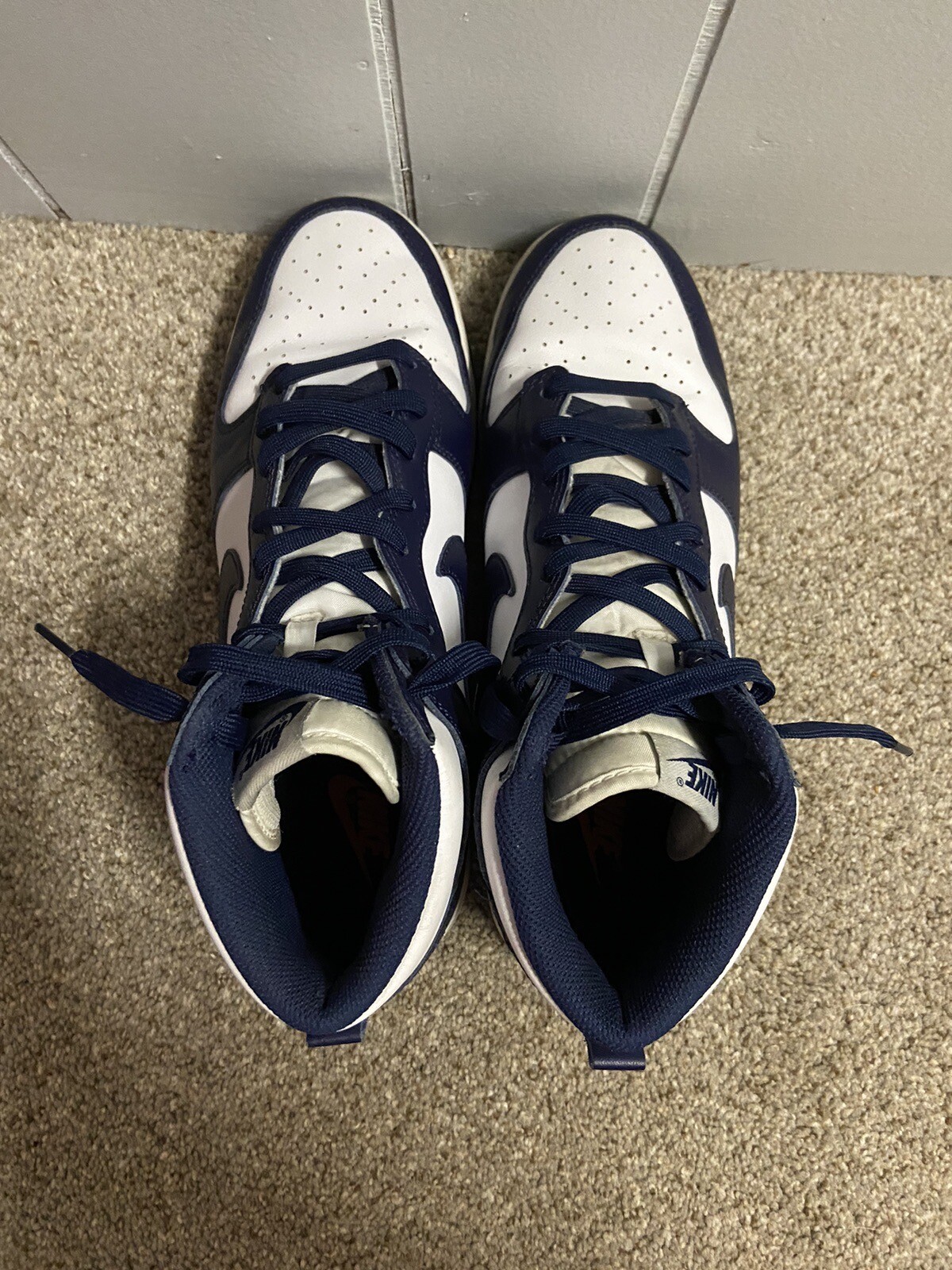 Men&rsquo;s Size 11 - Nike Dunk High Championship Navy