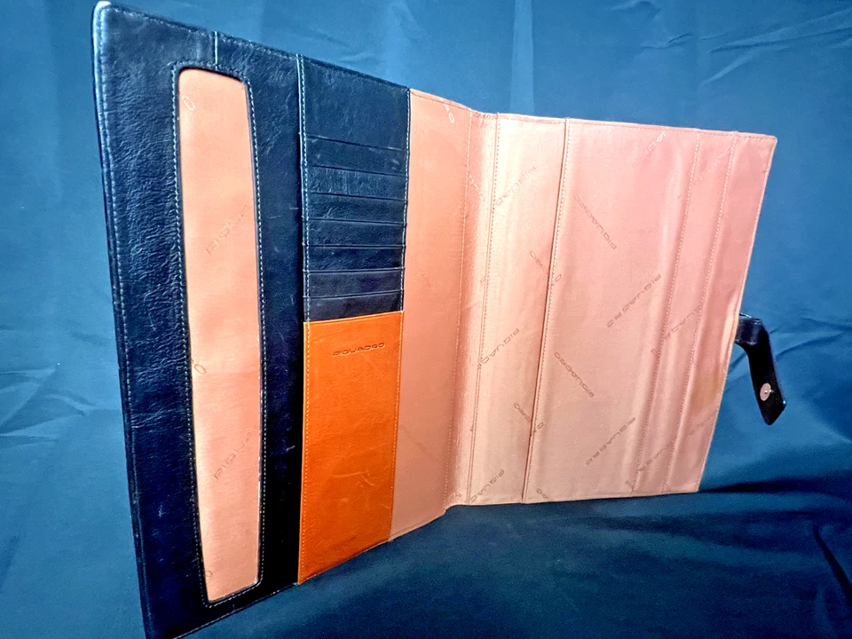 PIQUADRO AGENDA VERA PELLE MARRONE ORIGINALE Link Testa di Moro - Imagen 4 de 4